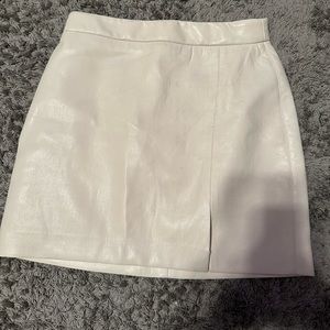 Aritzia Leather Skirt